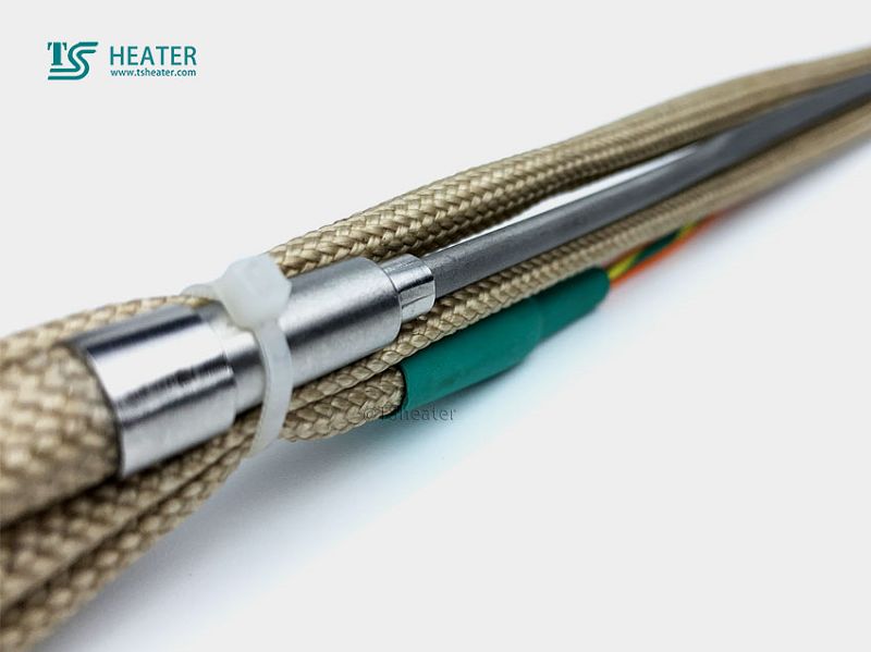Straight coil heater
