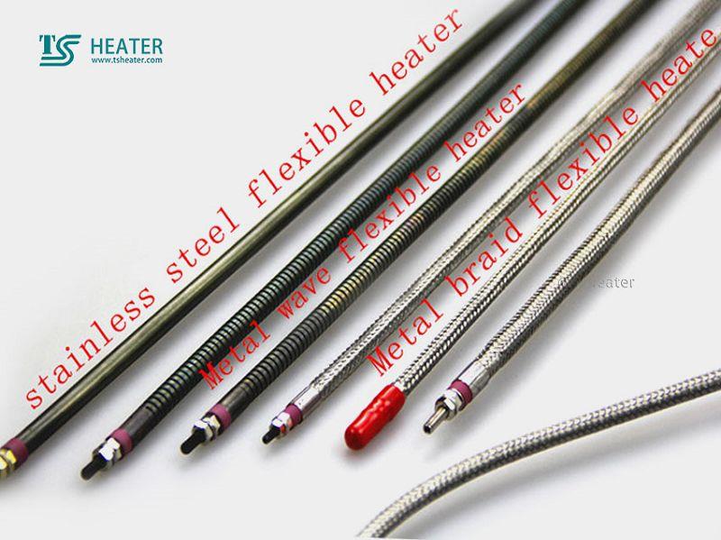 Industrial flexible tubular heater