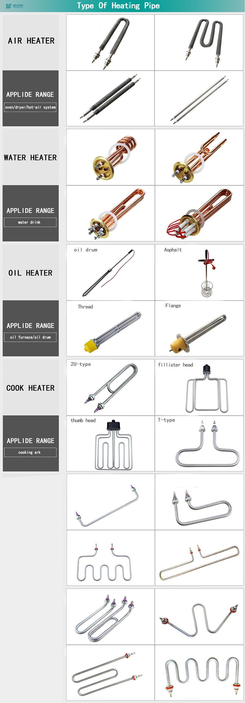 Tubular heater