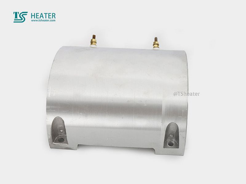 Cast-in heater