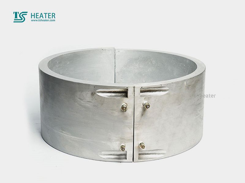 Cast-in heater