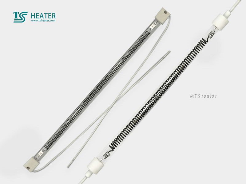 Quartz heating tube