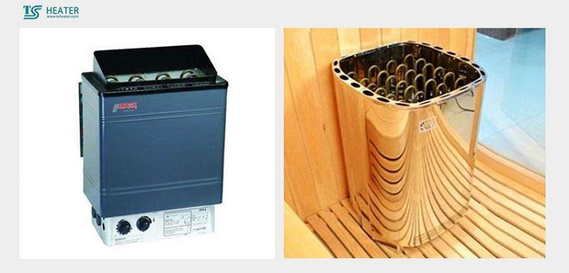 Inclined head five circles sauna drying room heating tube