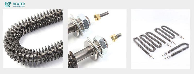 U Shape Tubular Finned Resistance Heater For Industrial