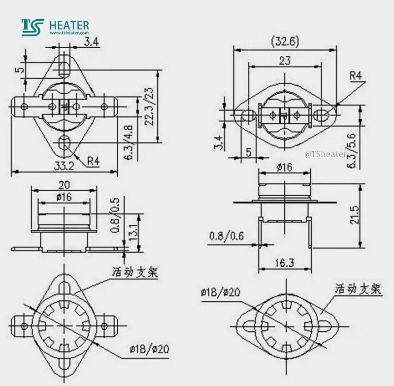 KSD301 250V 10A