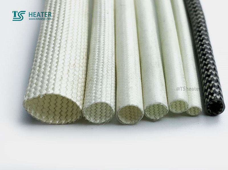 Braided Fiberglass Biaxial Sleeve in stock