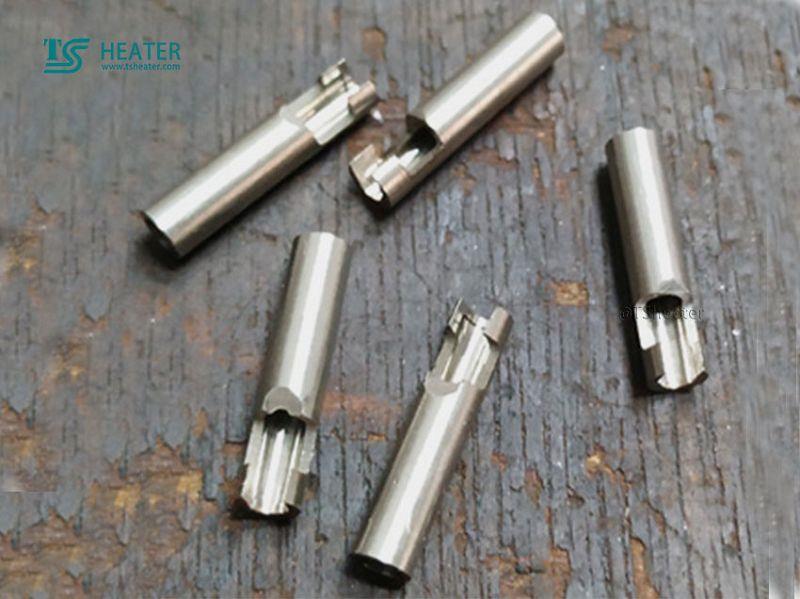 Hook for tubular heater machine