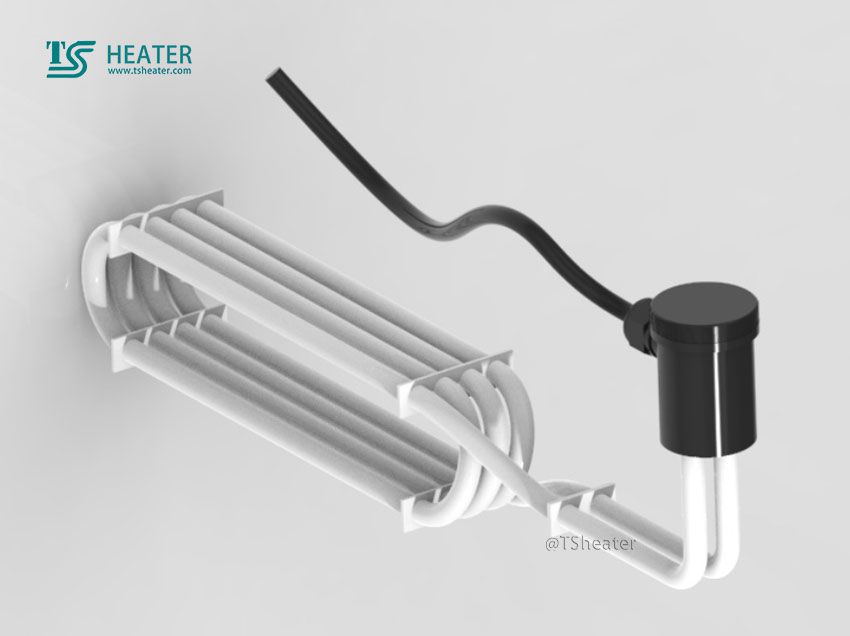 Z-shaped PTFE Teflon Heater