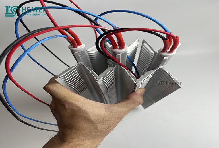 Finned heater