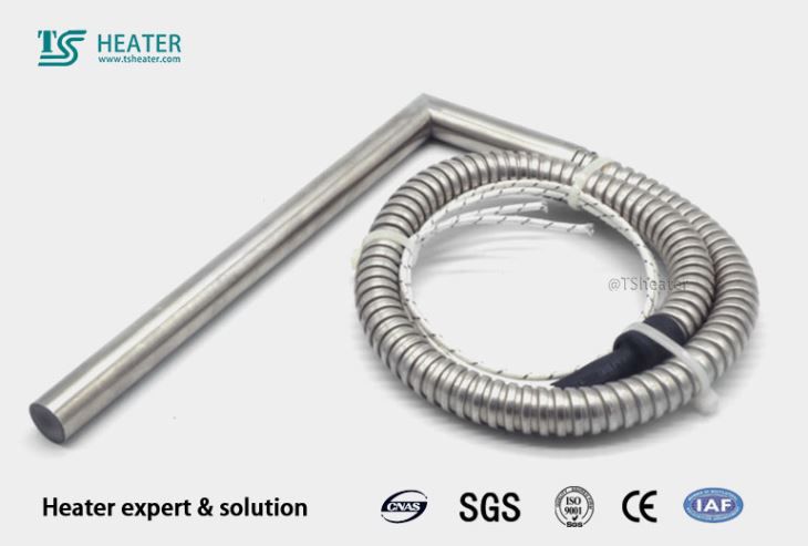 l right angle cartridge heater